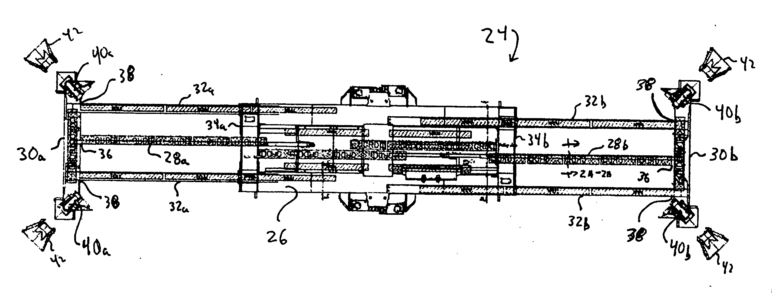 Radiation detection unit for mounting a radiation sensor to a container crane