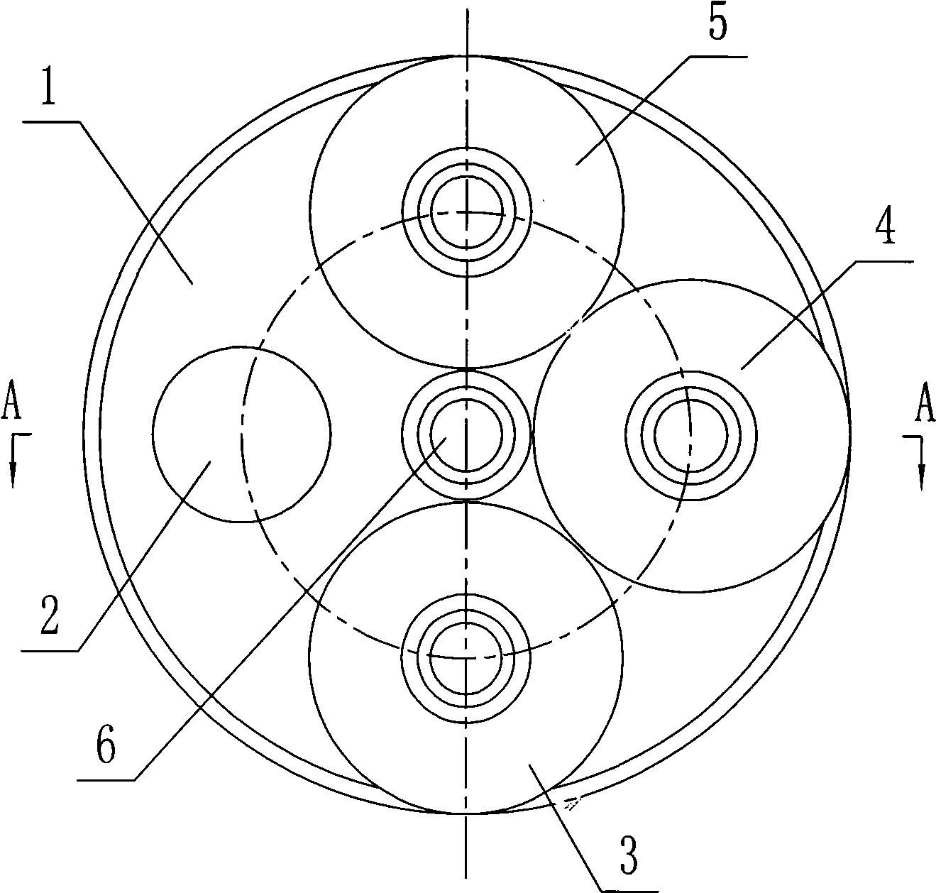 Continuous plasma reinforced chemical vapor deposition reaction chamber for preparing amorphous silicon film