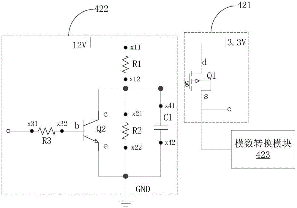 Power supply device, optical module power supply system and power supply control method
