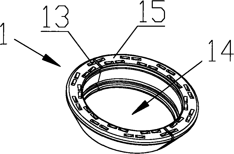 Round pipe type stapling apparatus suitable for high-position operation of esophagus