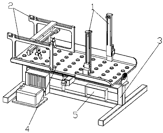 Rehabilitation exercise air cushion bed