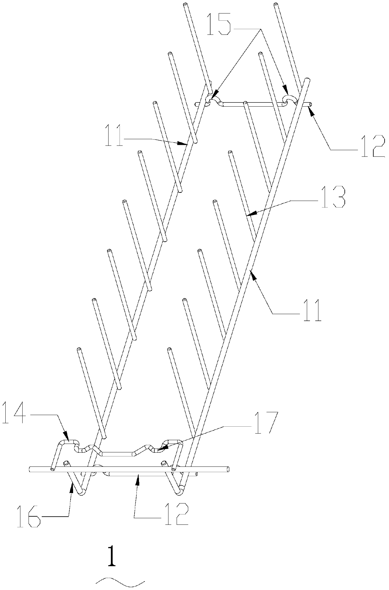 Reversible shelf for dishwasher