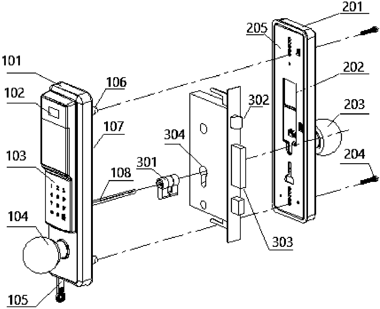 Electronic door lock