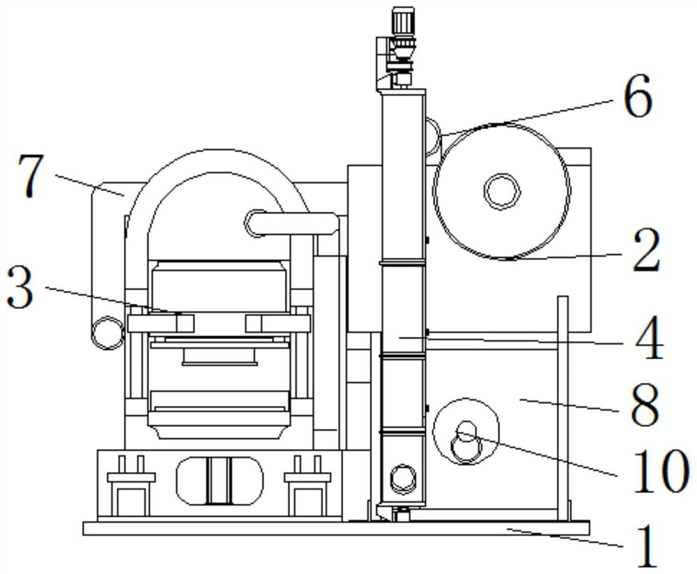 Treatment system and treatment process for building waste resource utilization