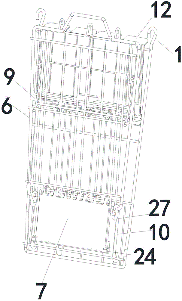 Multifunctional supermarket cart baby seat system and achieving method of multifunctional supermarket cart baby seat system