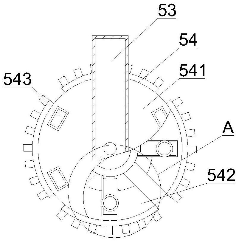 A device for digging ditches in farmland