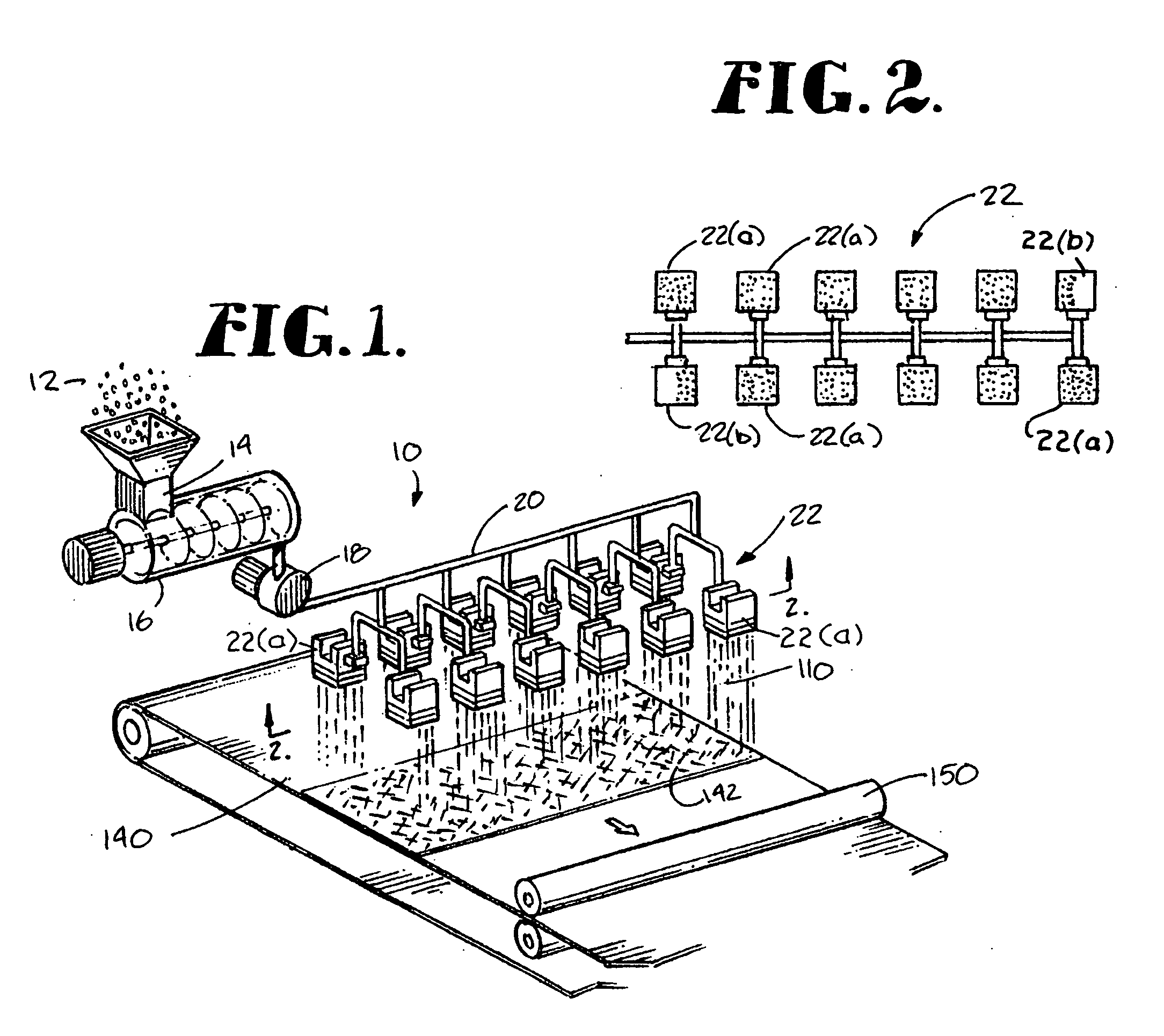 System and method for manufacturing polymer mat with reduced capacity spinning pumps