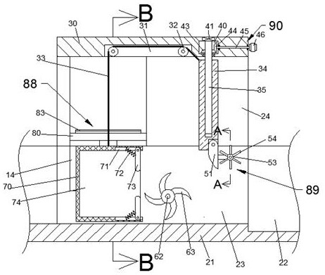 A water channel drainage gate based on hydraulic engineering