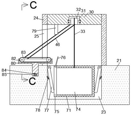 A water channel drainage gate based on hydraulic engineering