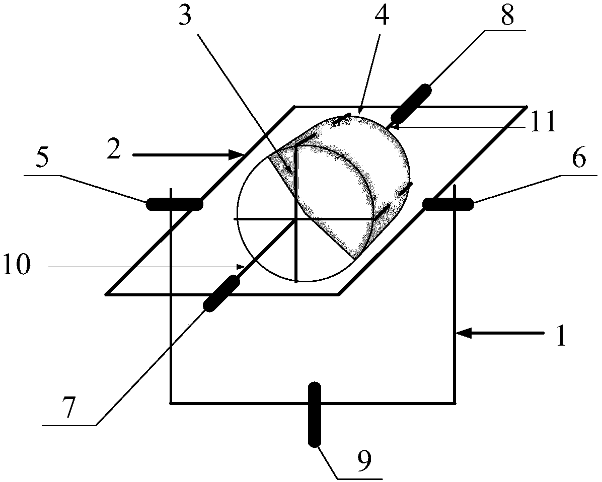 Universal load platform for ground microgravity simulation experiments based on magnetic liquid hybrid levitation