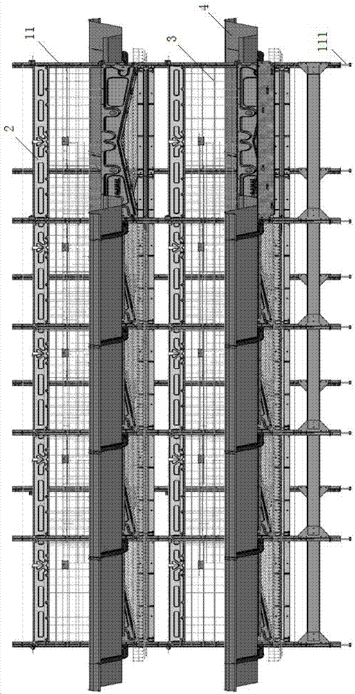 Cage shelf for poultry raising equipment