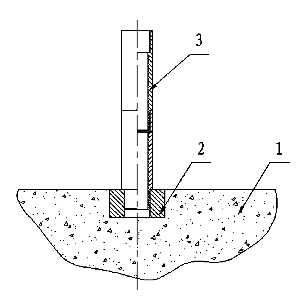 Plug-in-type column pile