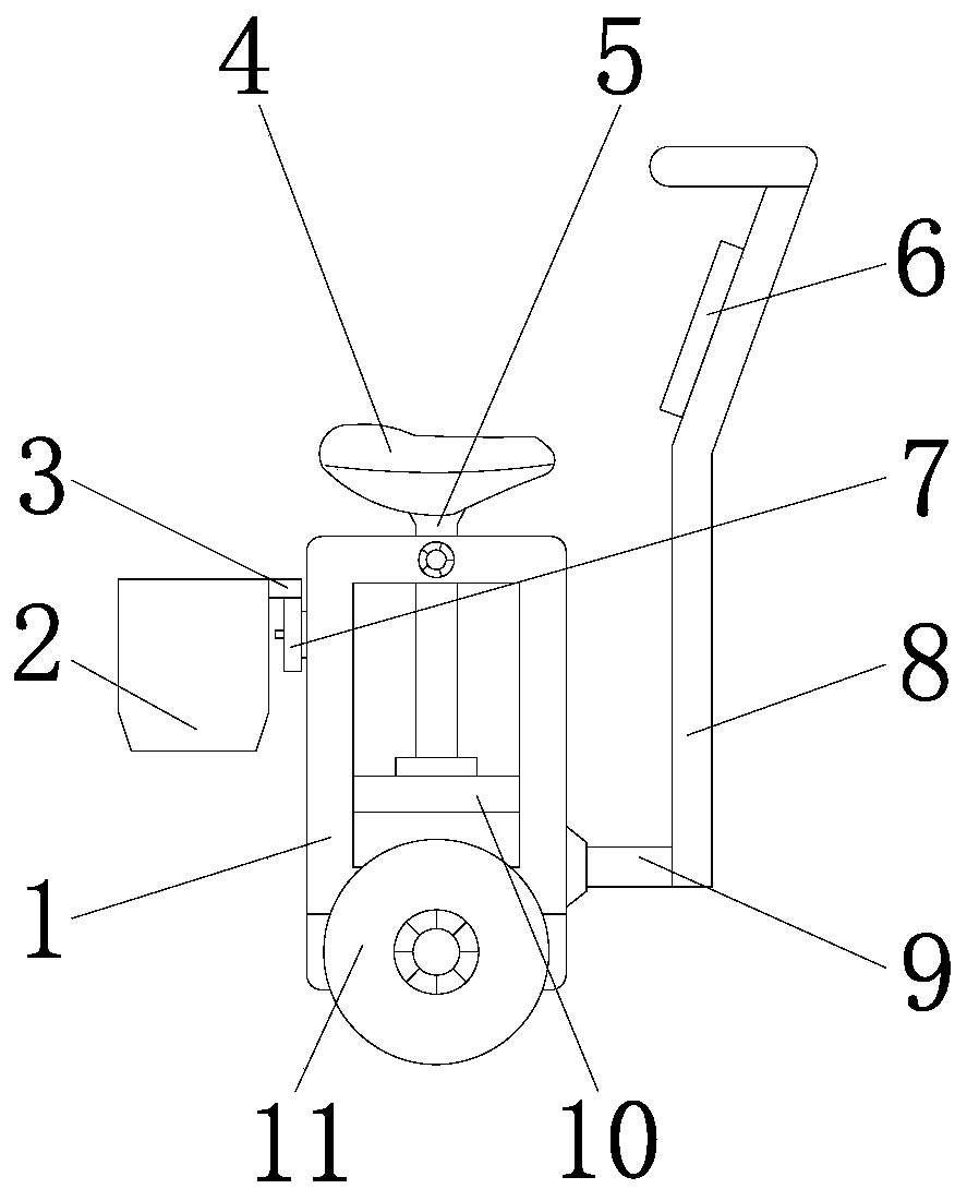 Scenic area intelligent tour guide scooter and use method thereof