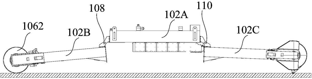 Container inspection device and container inspection system