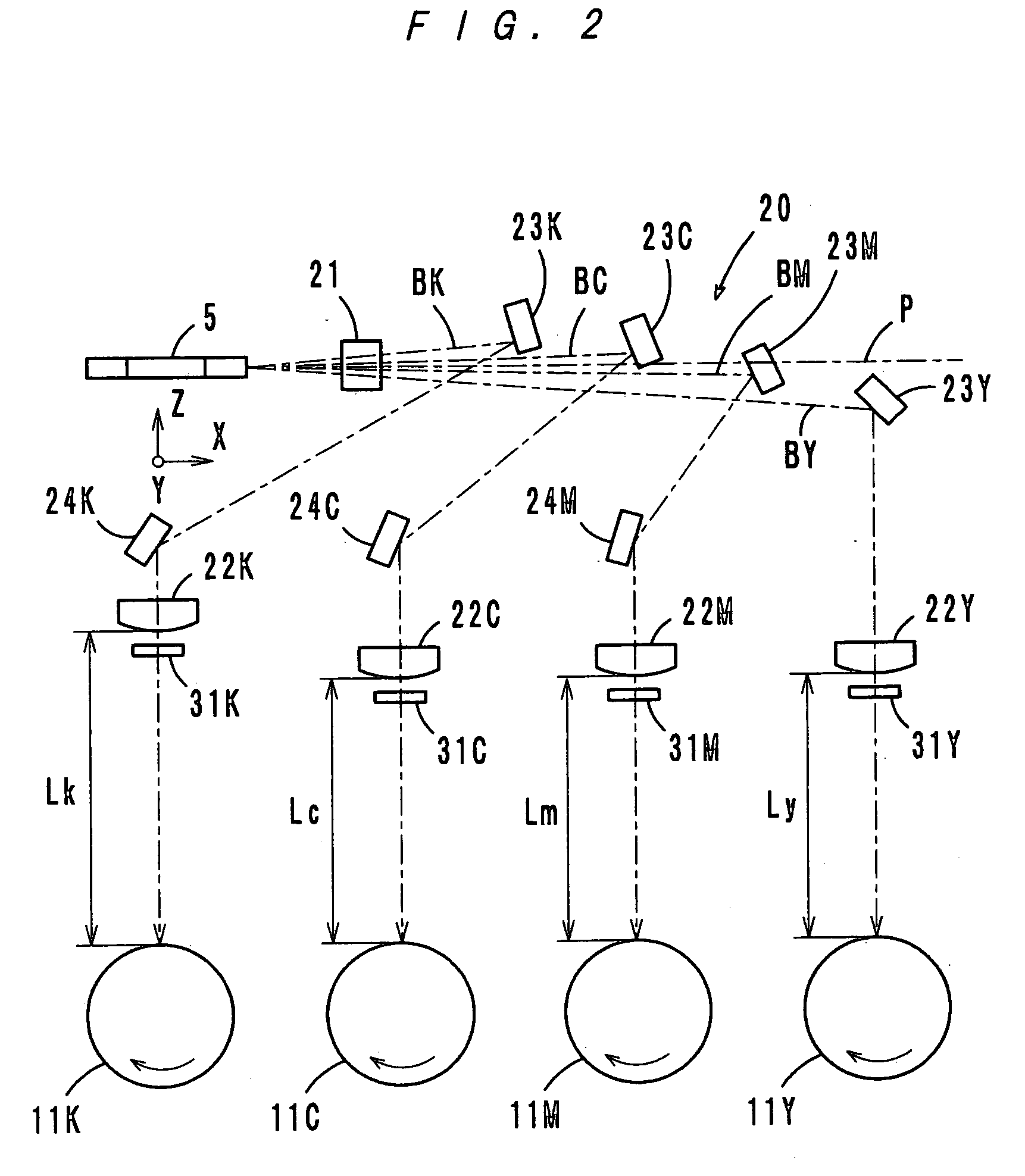 Laser scanning optical apparatus