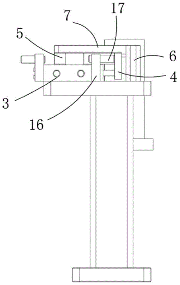 A dynamic correction mechanism with screw lock