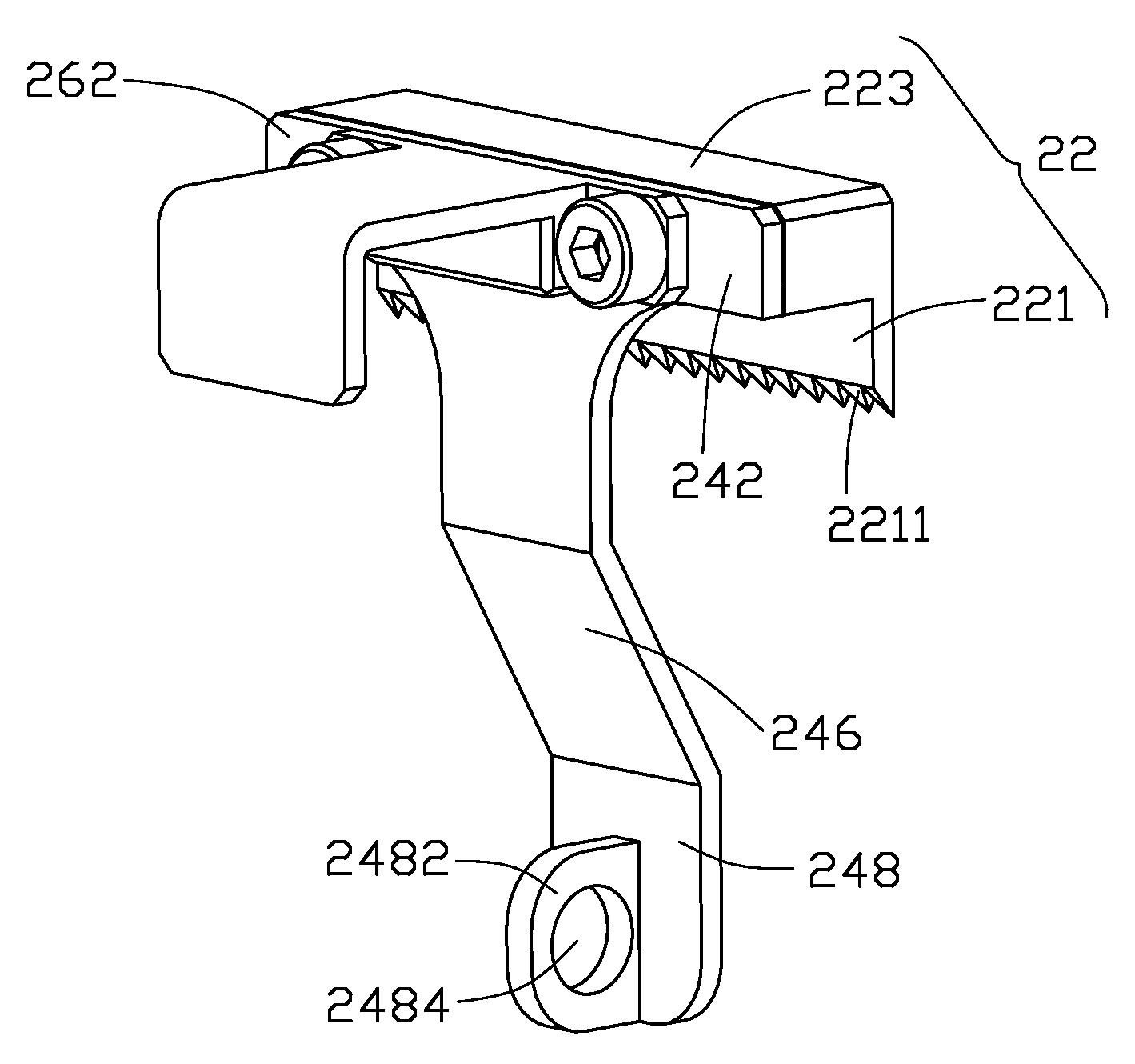 Connection strength testing device