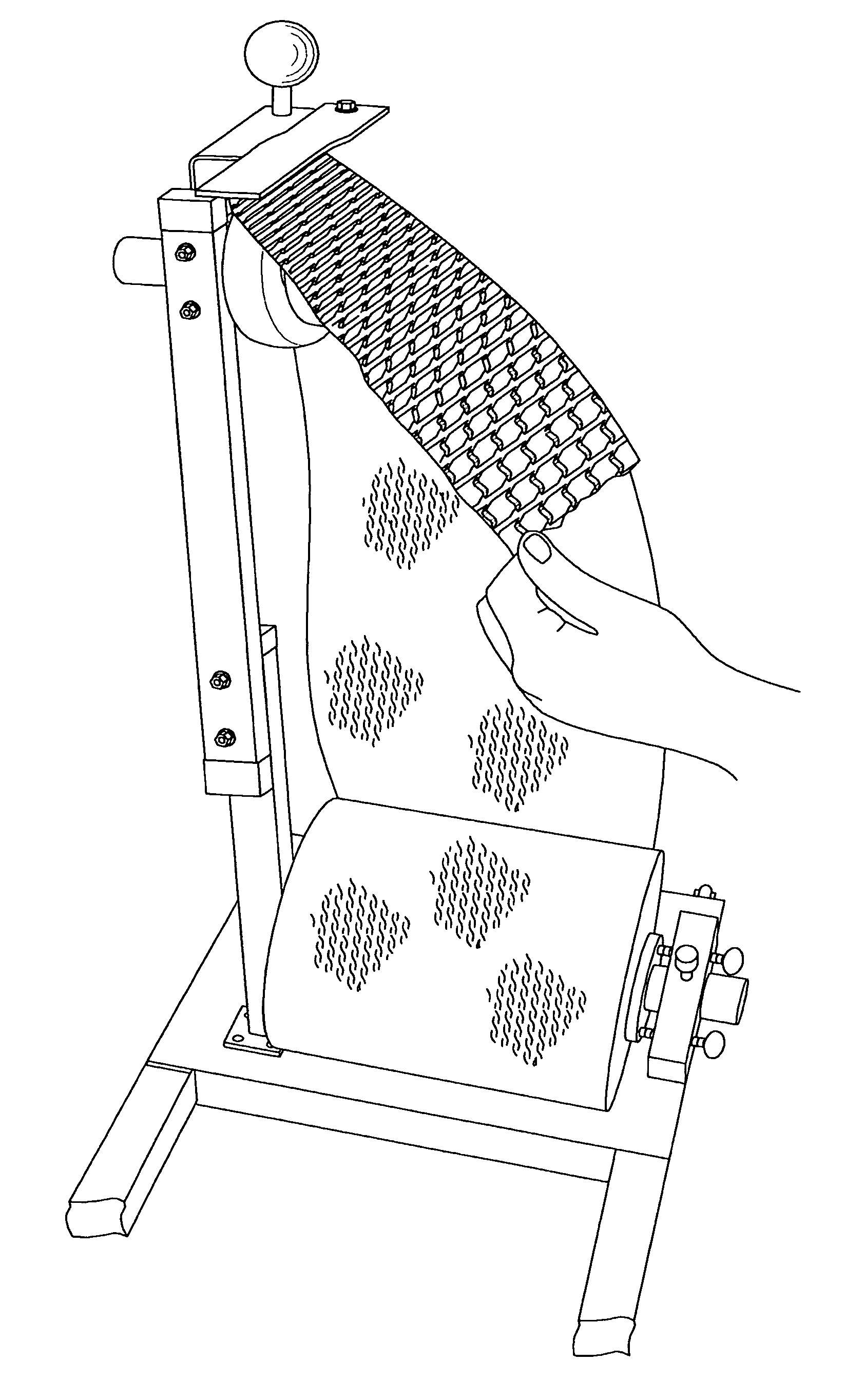 Apparatus to deploy and expand web material