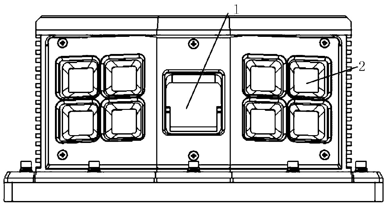 Light supplementing device and image collection device adopting light supplementing device