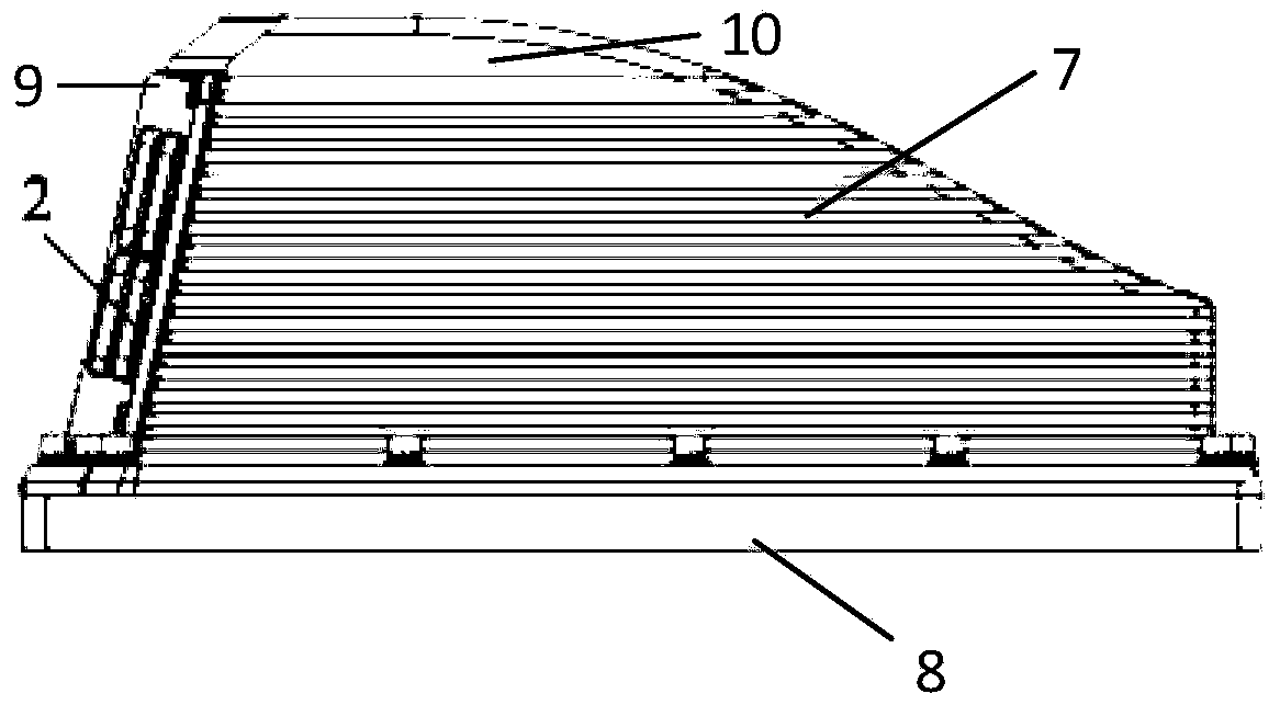 Light supplementing device and image collection device adopting light supplementing device