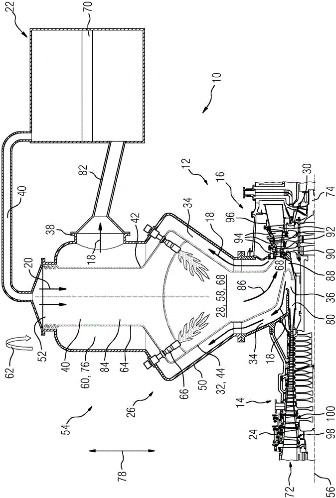 Method for operating a gas turbine engine unit