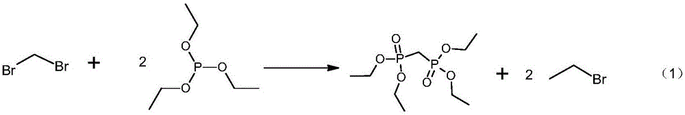 Method for preparing tetraethyl methylenediphosphonate