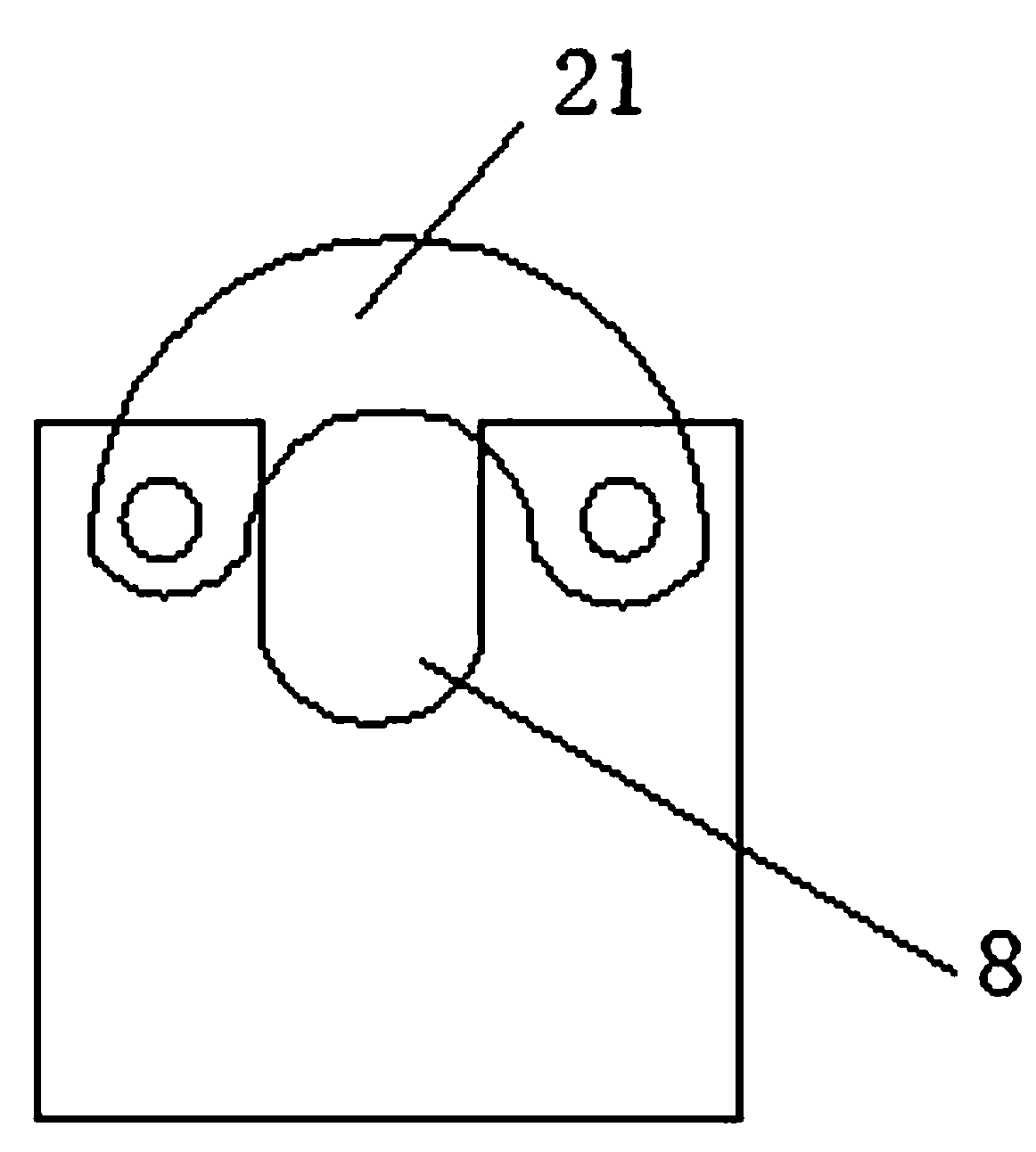 Enclosing wall easy to disassemble and assemble