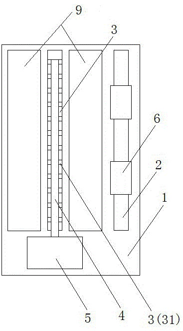 Diode lead sizing sealing device capable of achieving uniform sizing