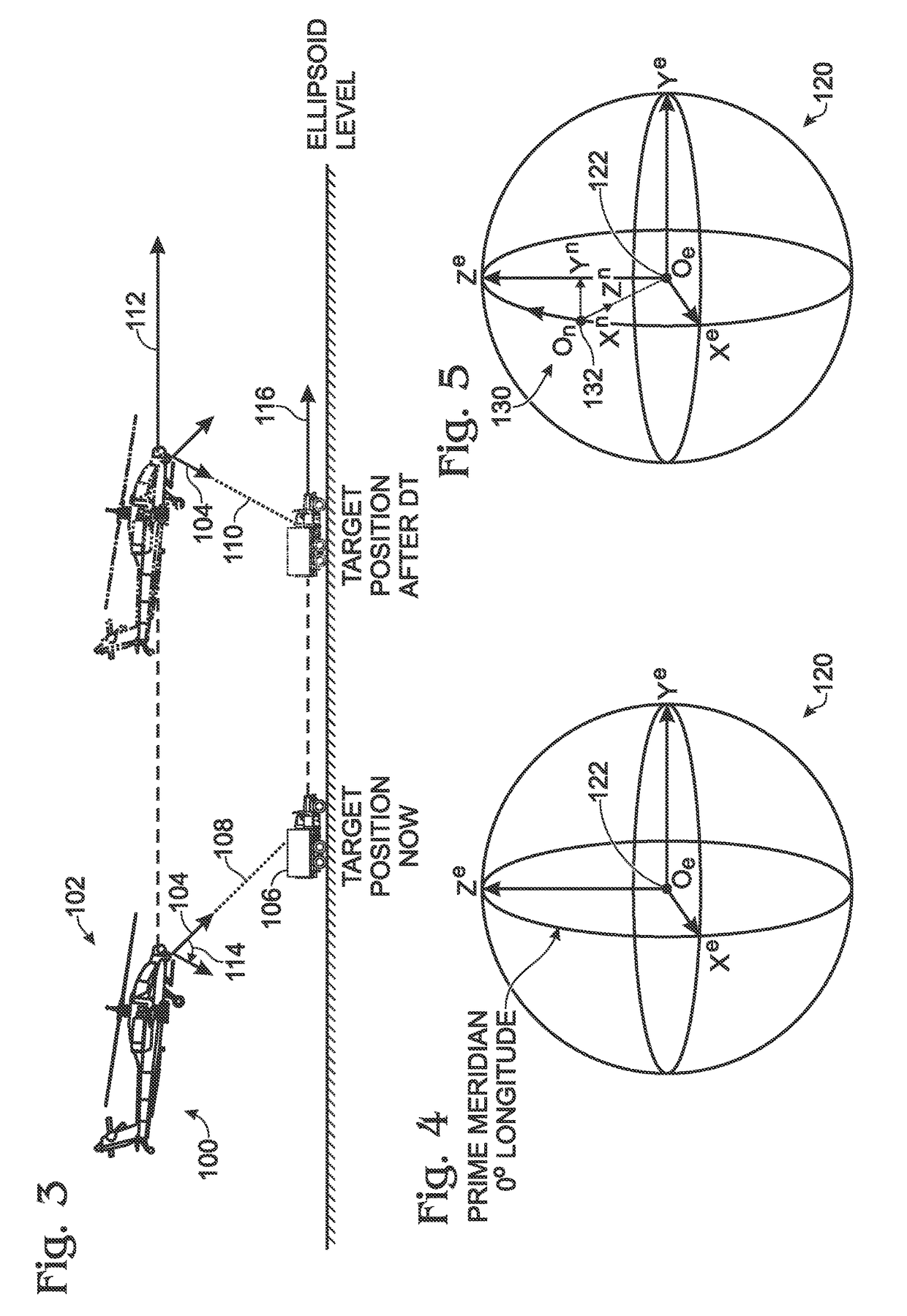 Gimbal positioning with target velocity compensation