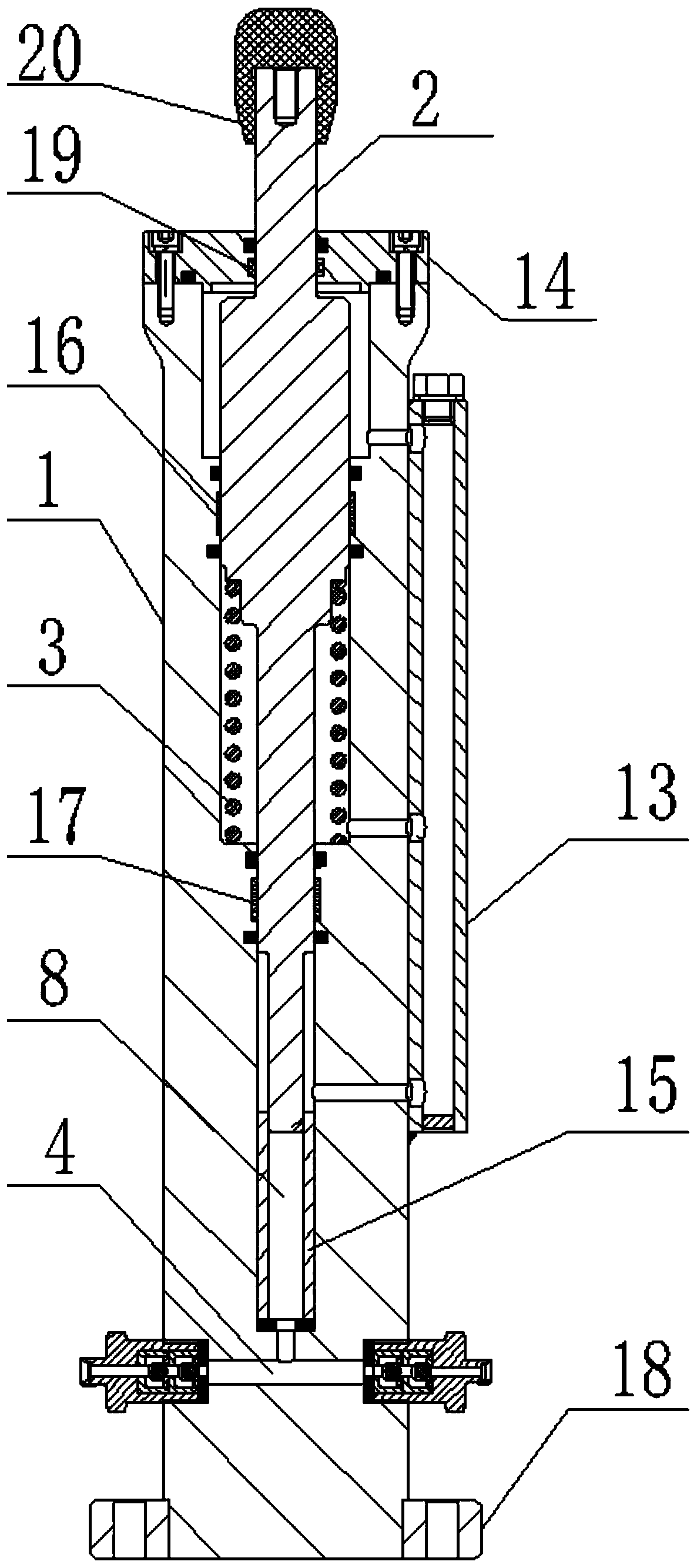 Integrated wellhead continuous dosing device