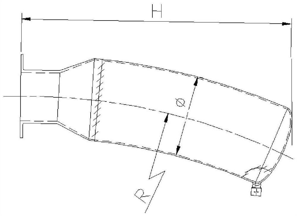 Clamping device and heat treatment method for heat treatment of slide rail sleeve