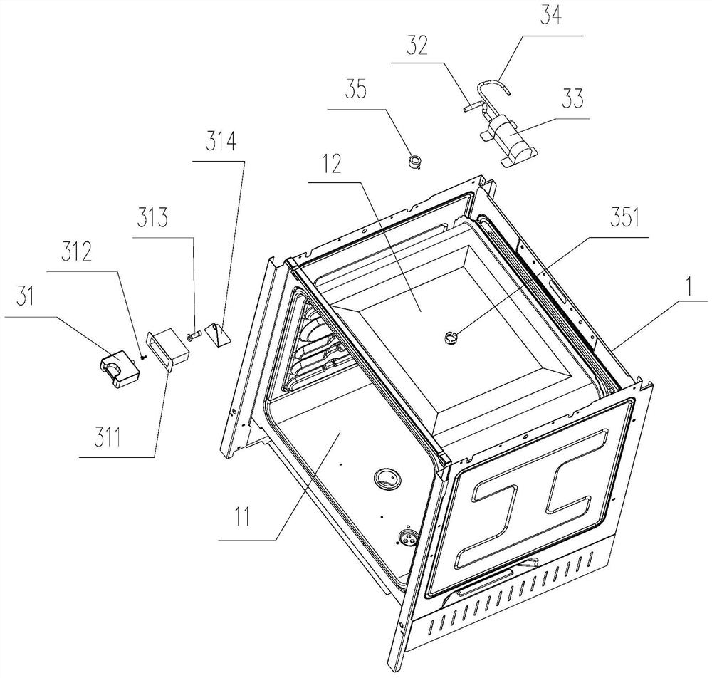 Household liquid smoking device and smoking method adopting household liquid smoking device