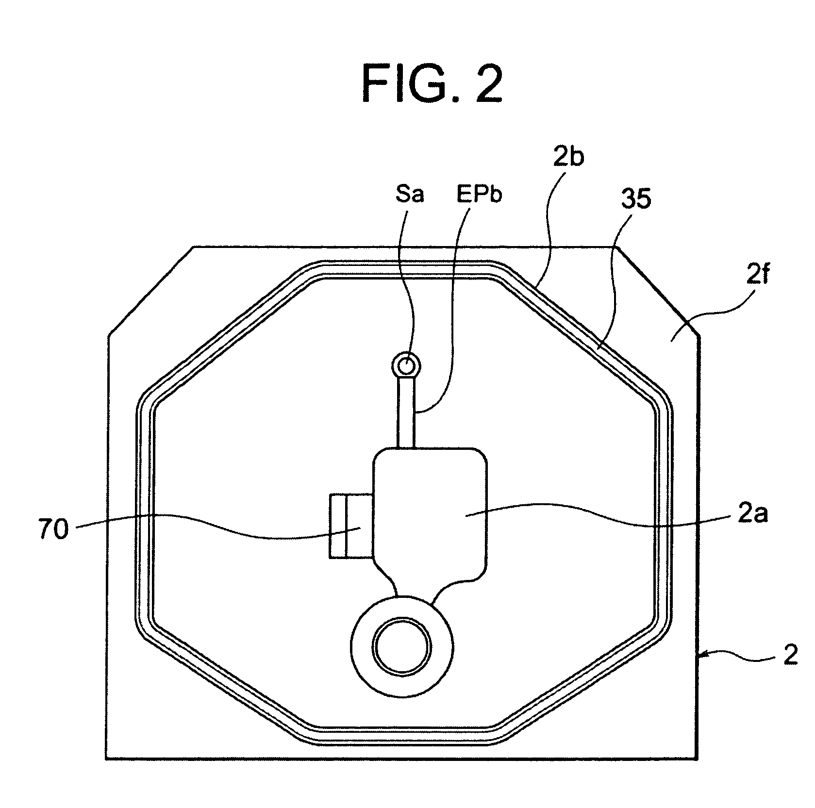 Vacuum casting die