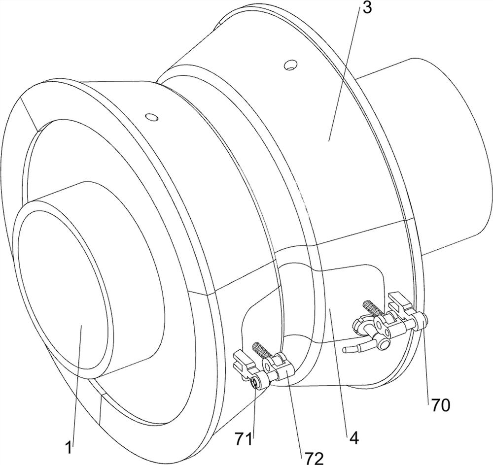 High-rotating-speed detachable bearing for electric fan