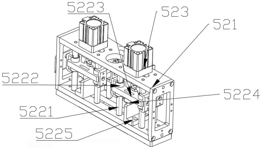 Visual-detection-based material strap detection equipment