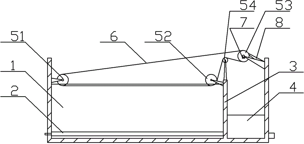 Air floatation impurity removing device