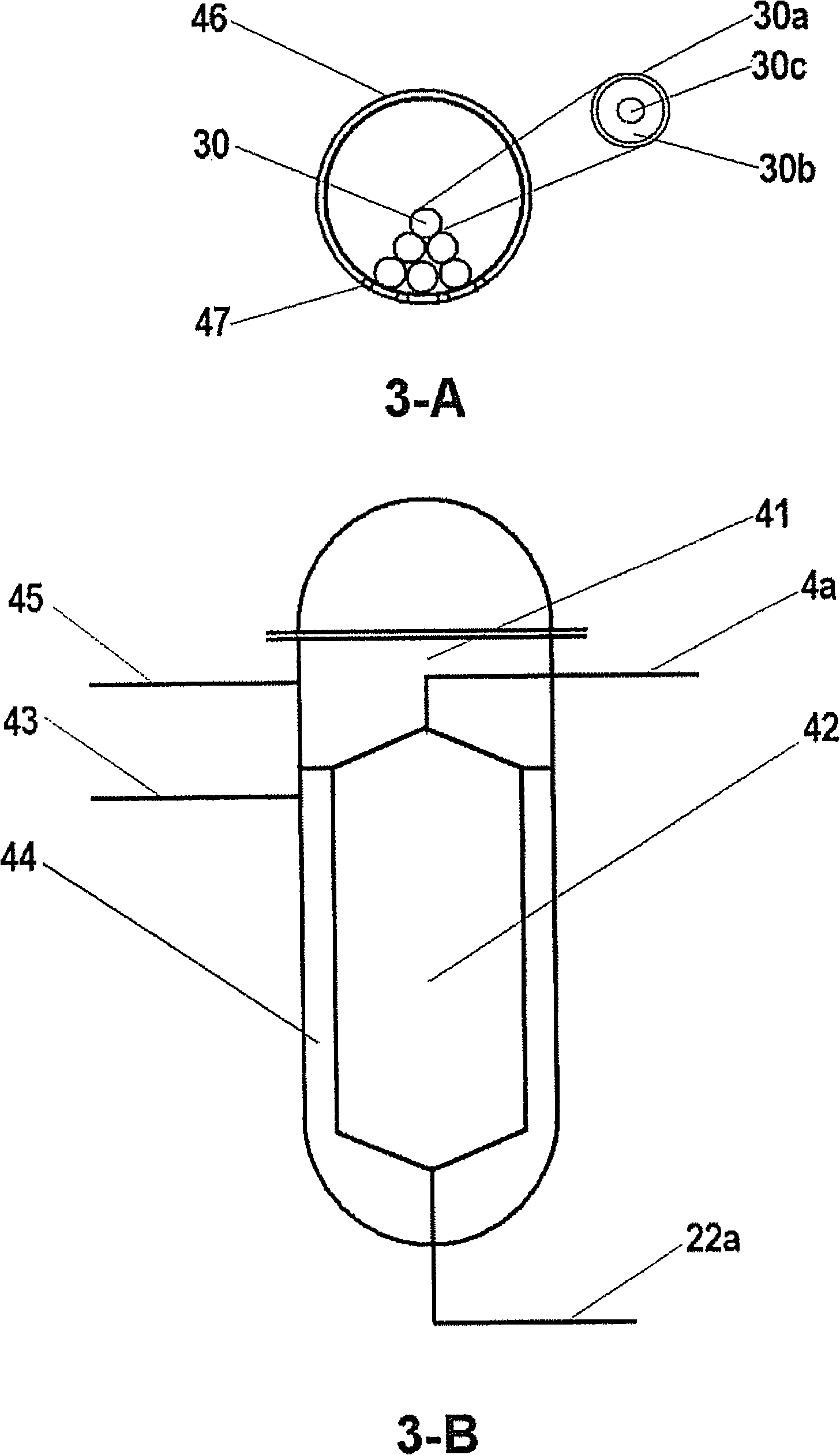 Method and device for fast breeding and converting nuclear fuel