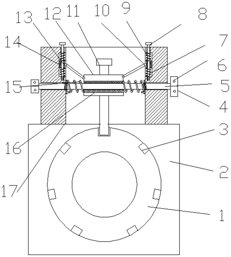 Numerical control tool rest buffer mechanism based on reliability consideration