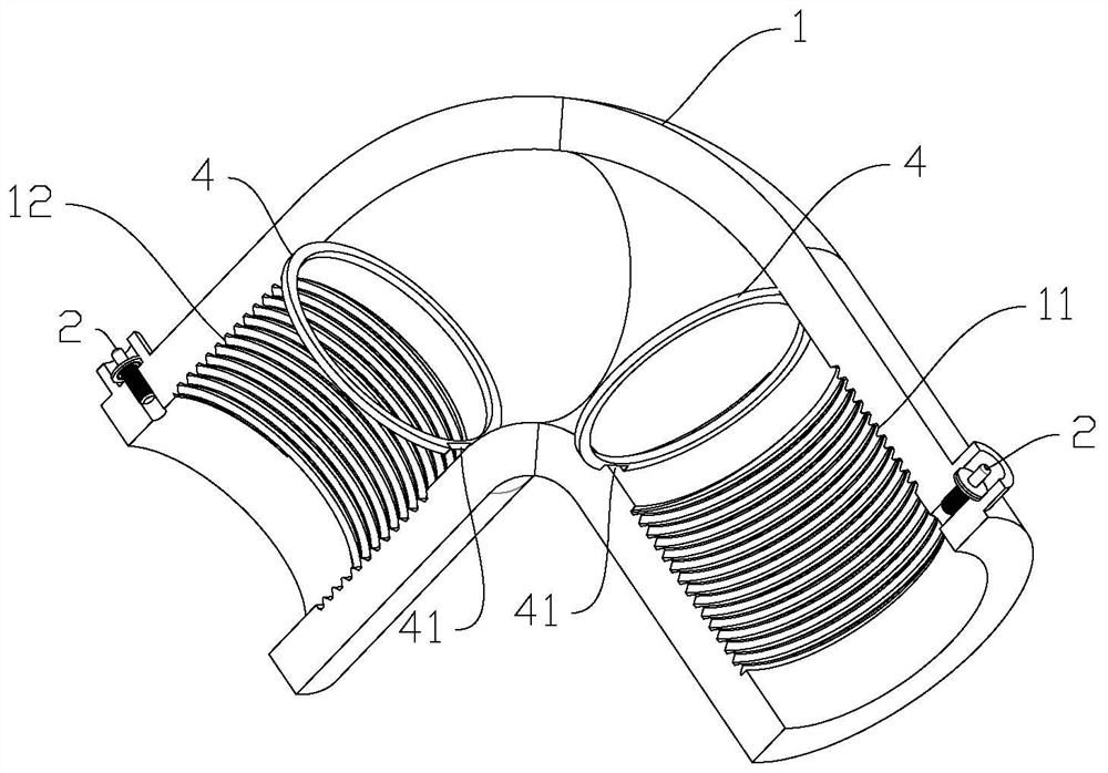 Electrofusion bending pipe fittings and its post-firing process