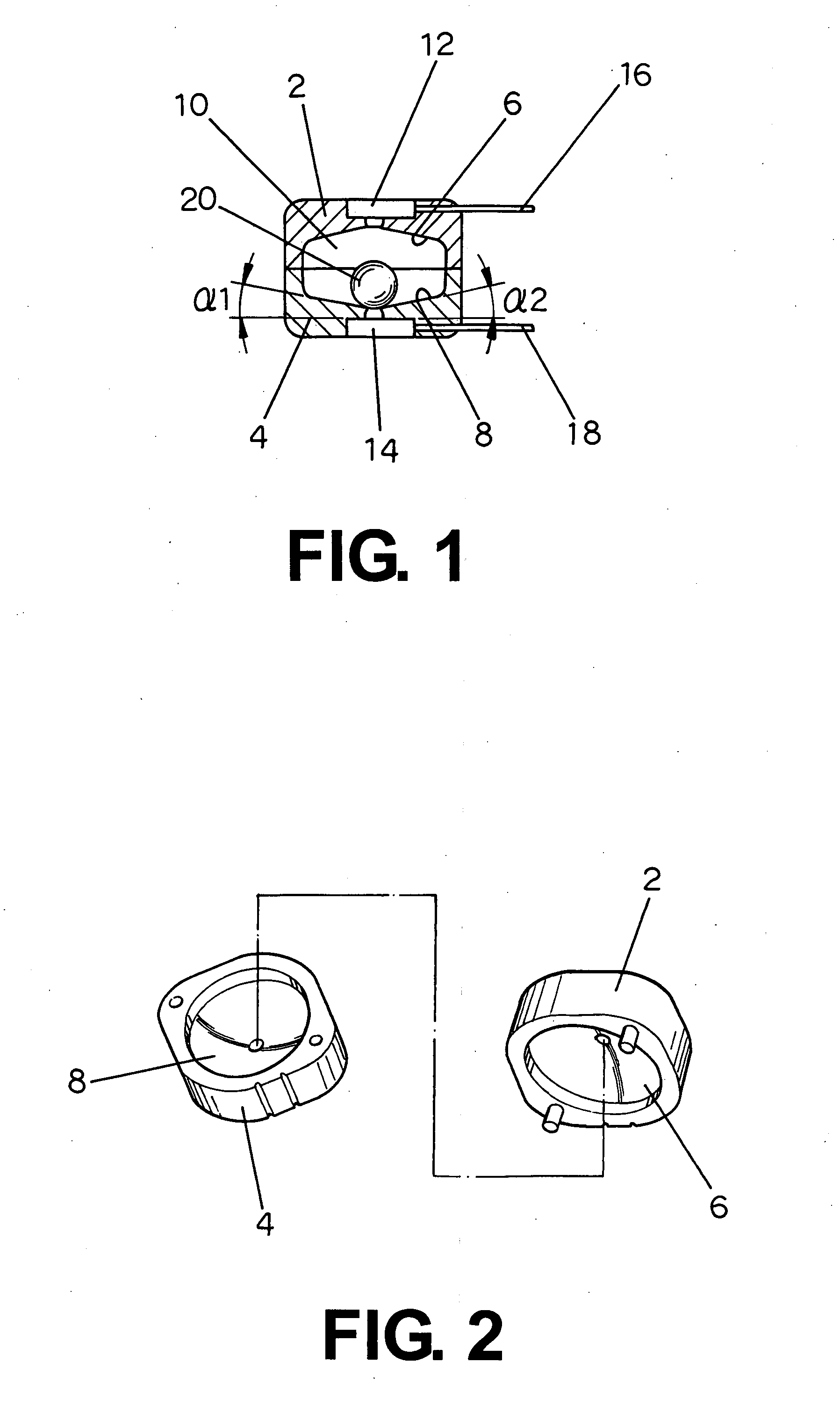 Inclined detector