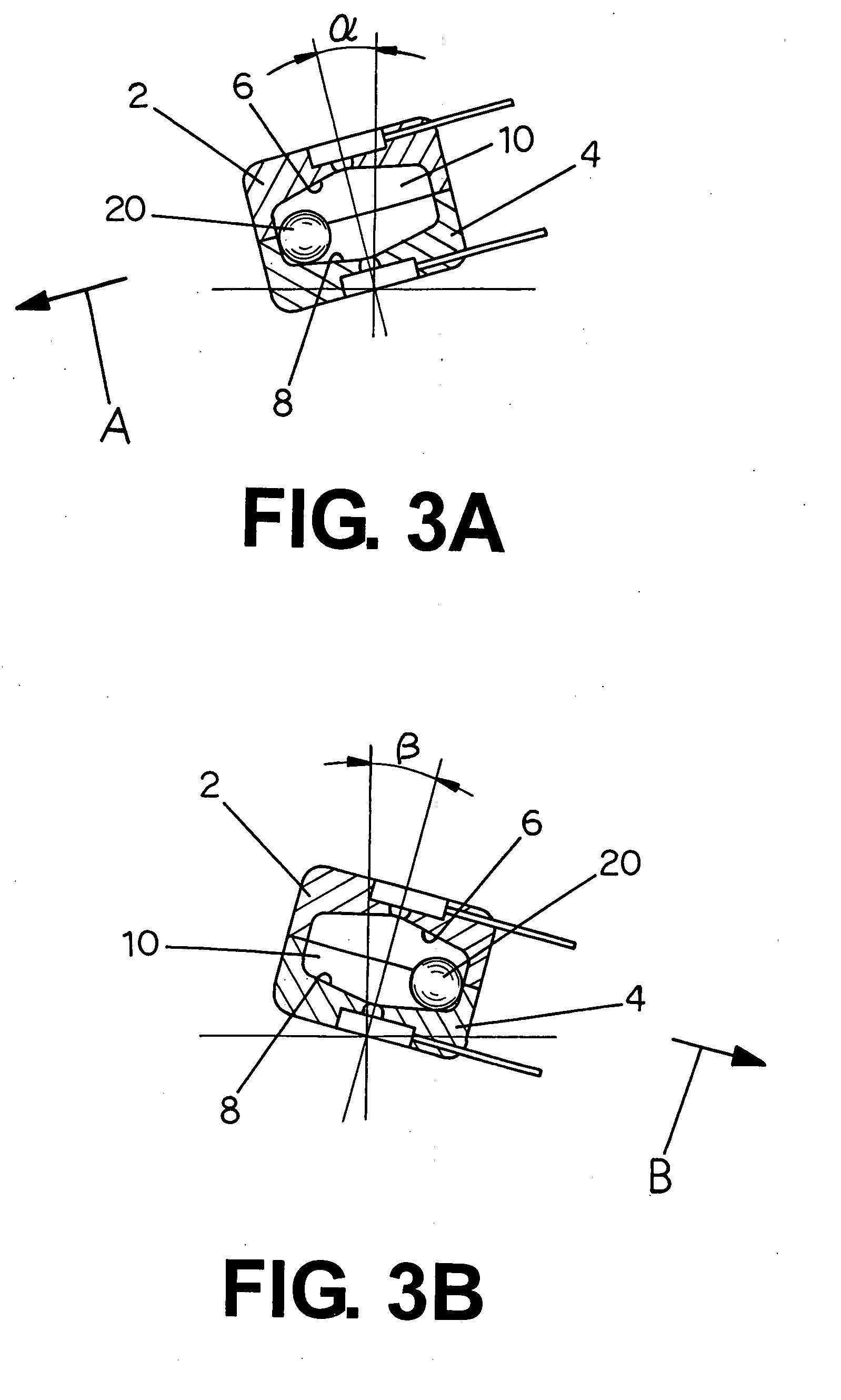 Inclined detector