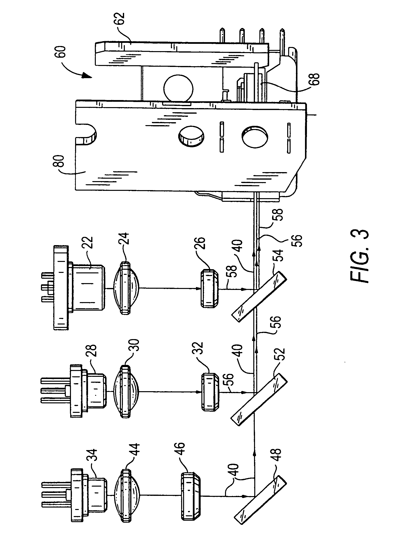 Color image projection system and method
