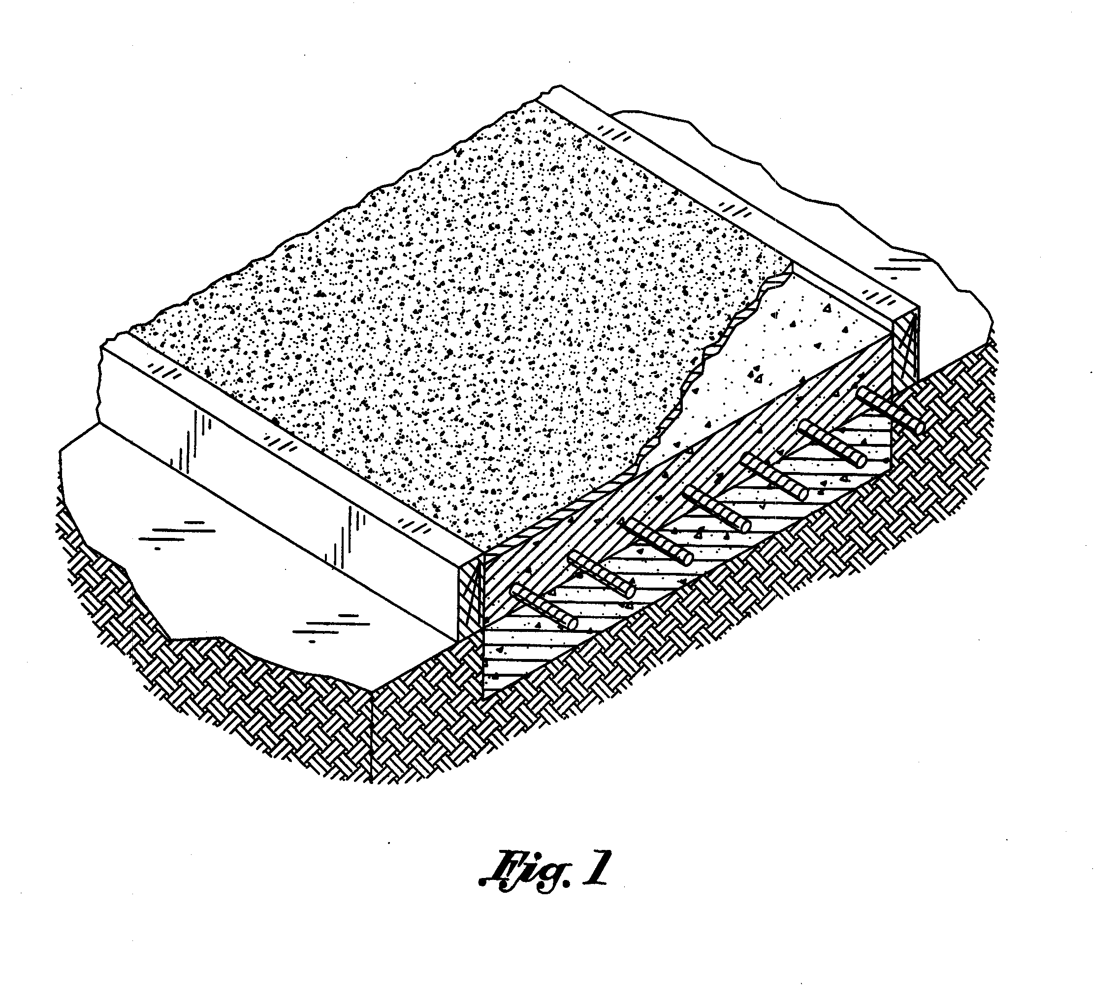 Architectural concrete and method of forming the same