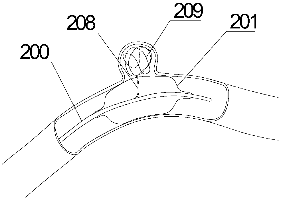 An aneurysm embolization catheter and an aneurysm operation auxiliary device