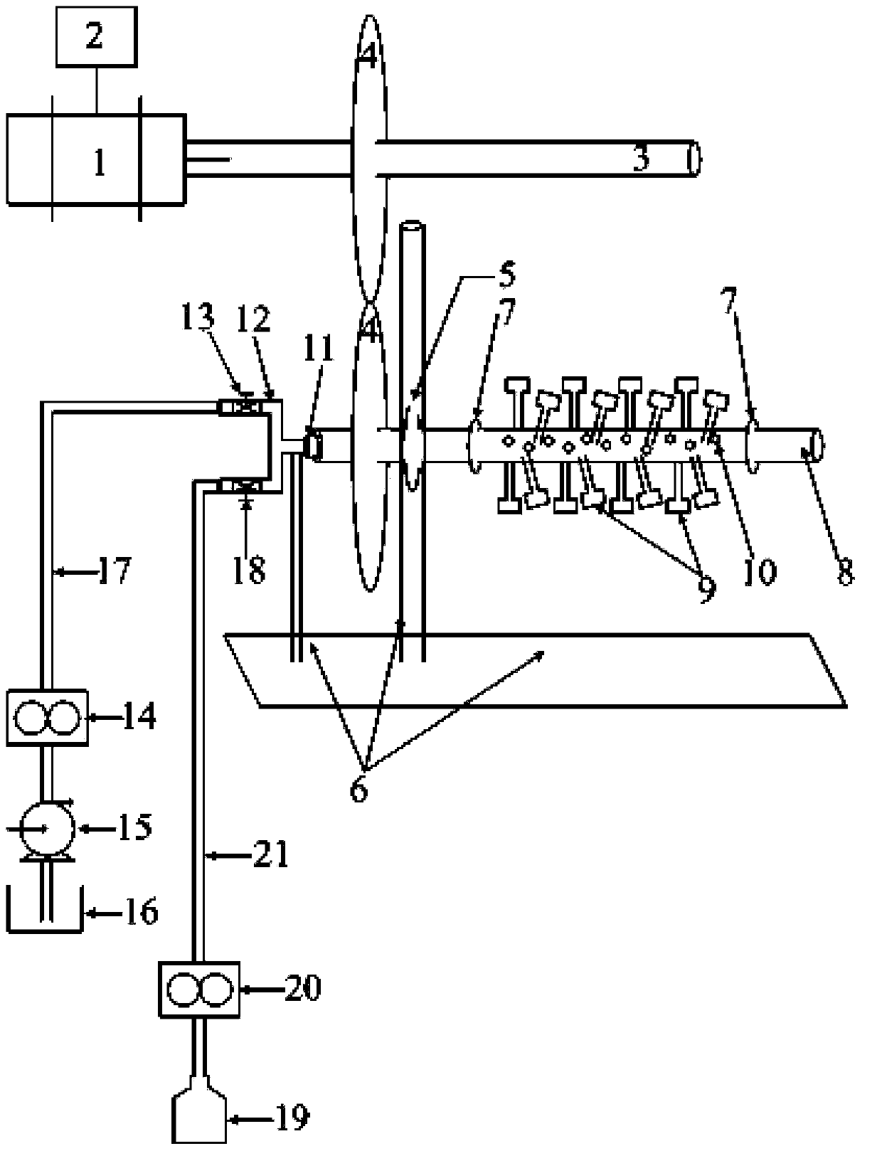 Simulation test apparatus for persulfate hot-steam activated advanced oxidation ex-situ restoration of contaminated soil and simulation test method thereof