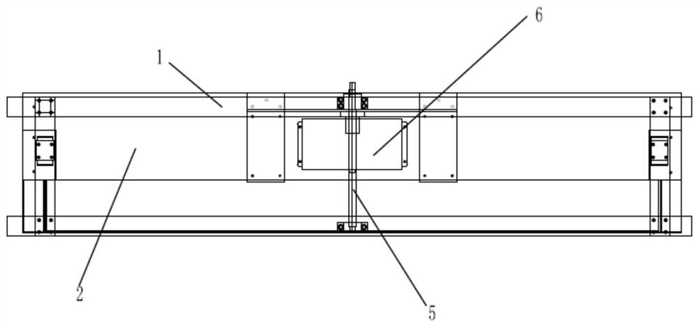 Intelligent large screen lifting structure for piano