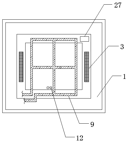 A heat dissipation device of an ELO industrial touch display