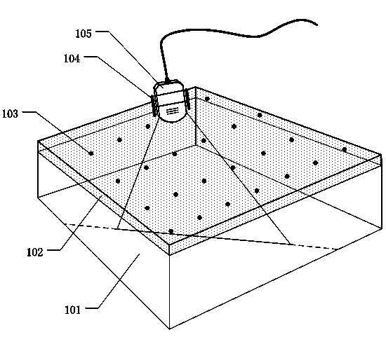 Detection apparatus of ultrasonic probe space position and three-dimensional attitude and method thereof