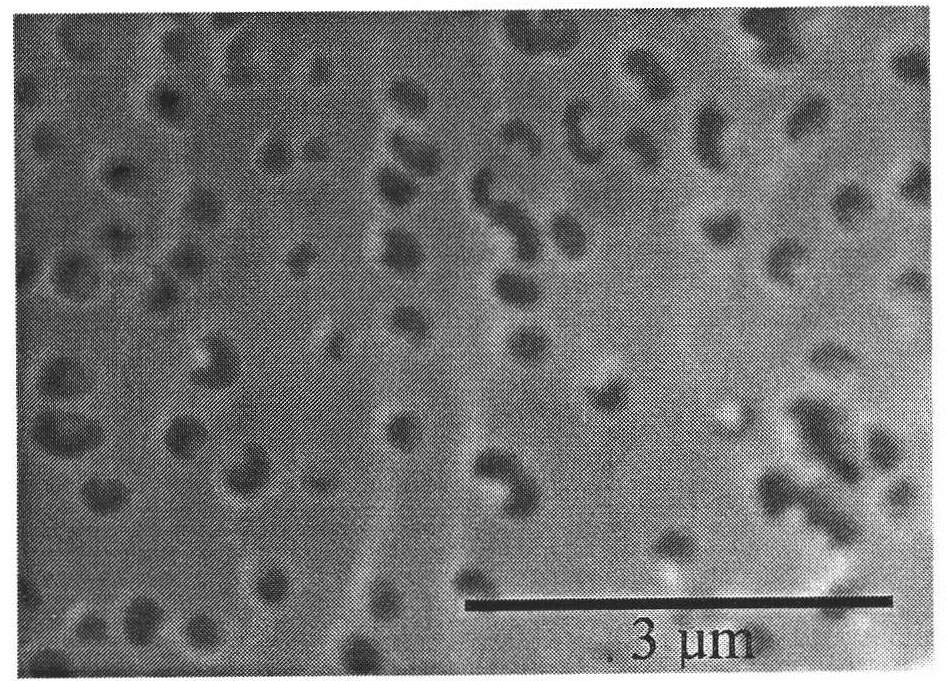 Method for preparing organic-inorganic compound mesoporous film and application thereof