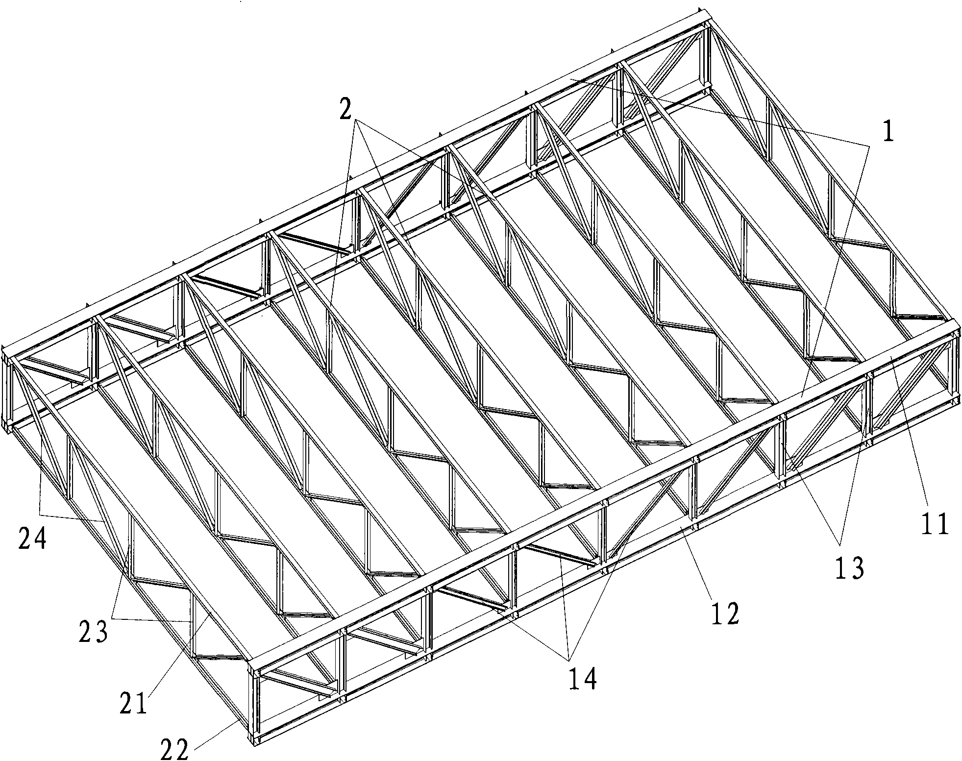 Steel roof system